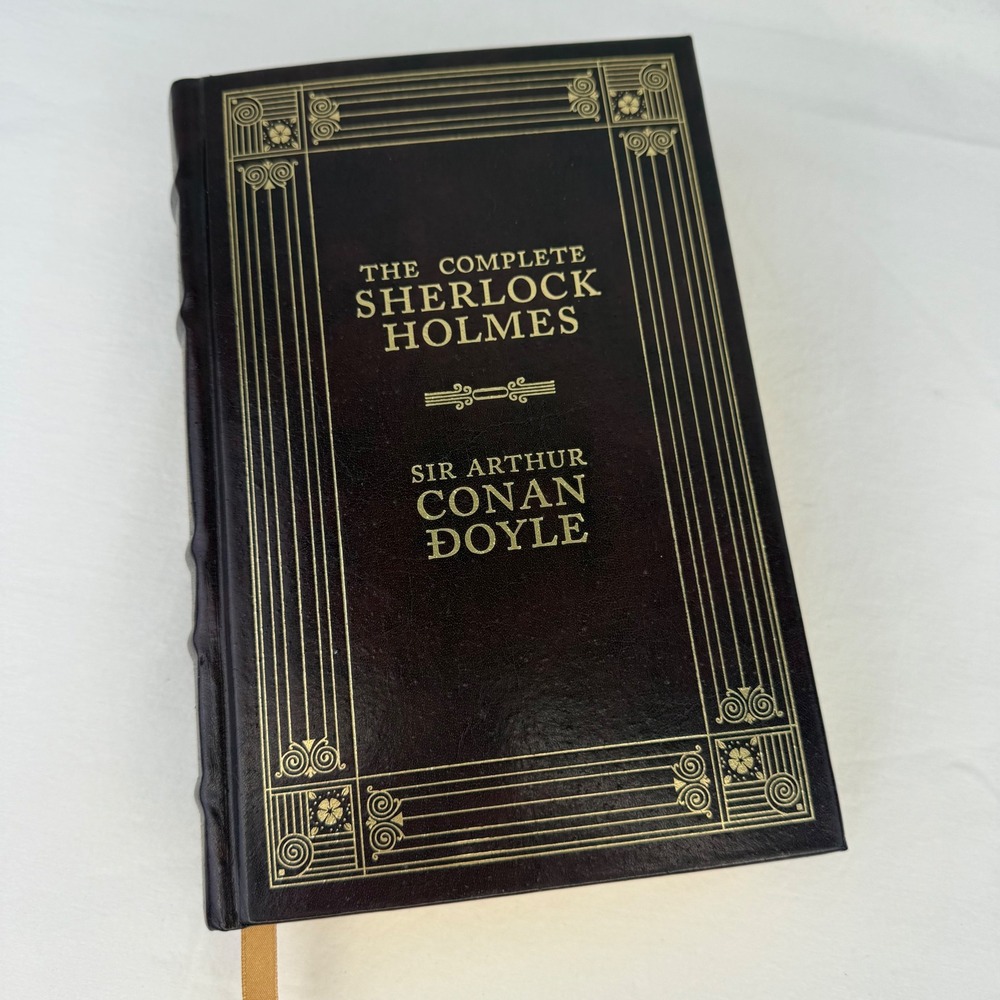 The Complete Sherlock Holmes Arthur Conan Doyle Barnes & Noble Leatherback 1992